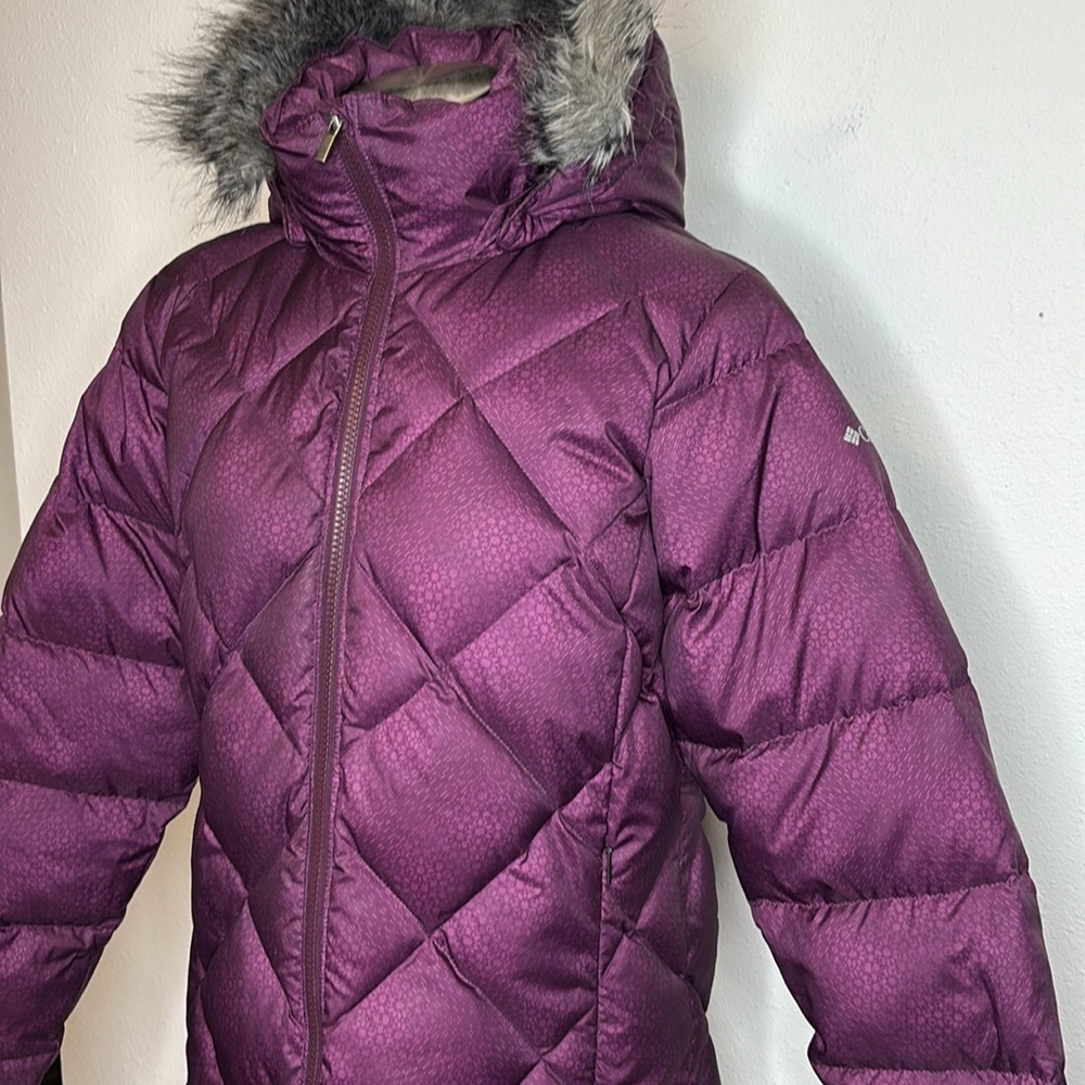 Columbia size Medium Down hooded Jacket - Picture 5 of 16